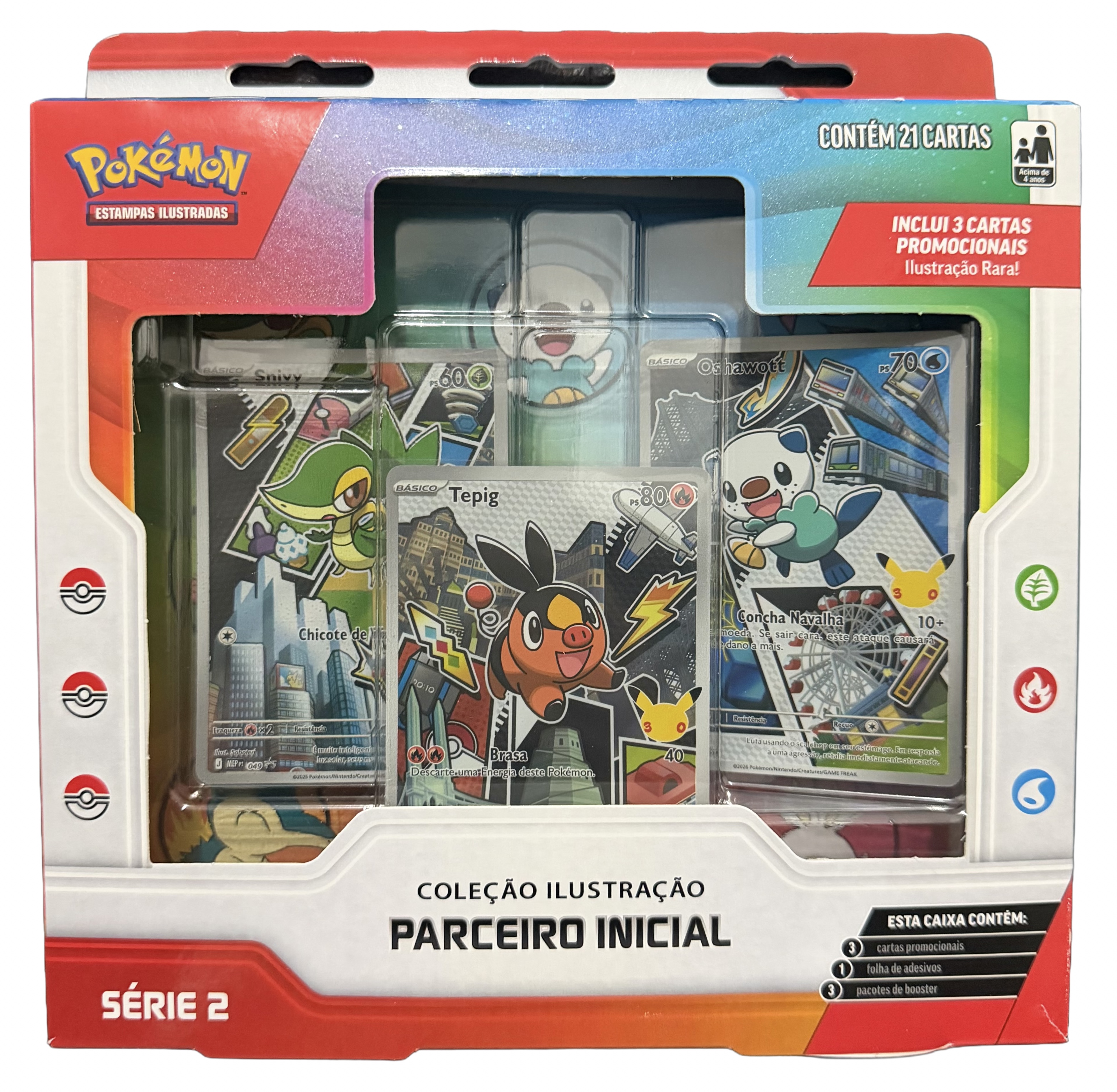 Open Box: Trio de Unova - Parceiro Inicial Série 2
