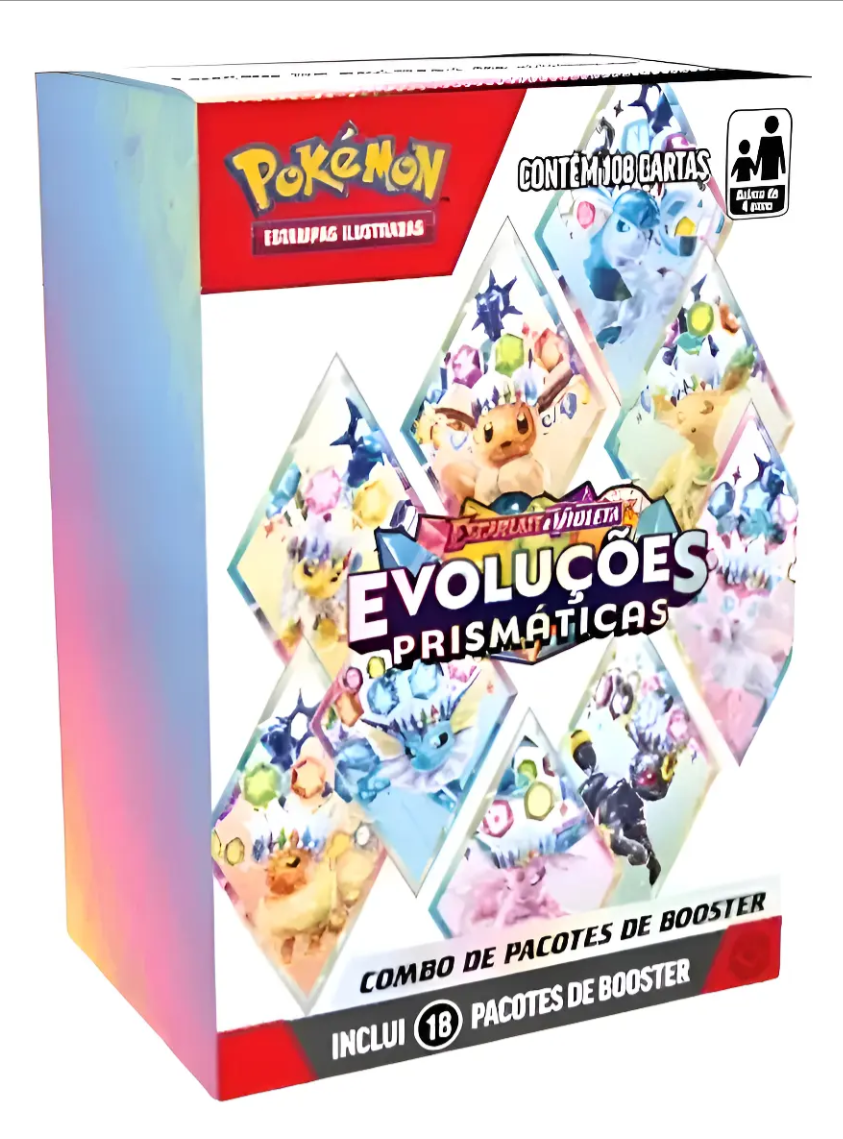 Booster Box - Escarlate e Violeta - Evoluções Prismáticas