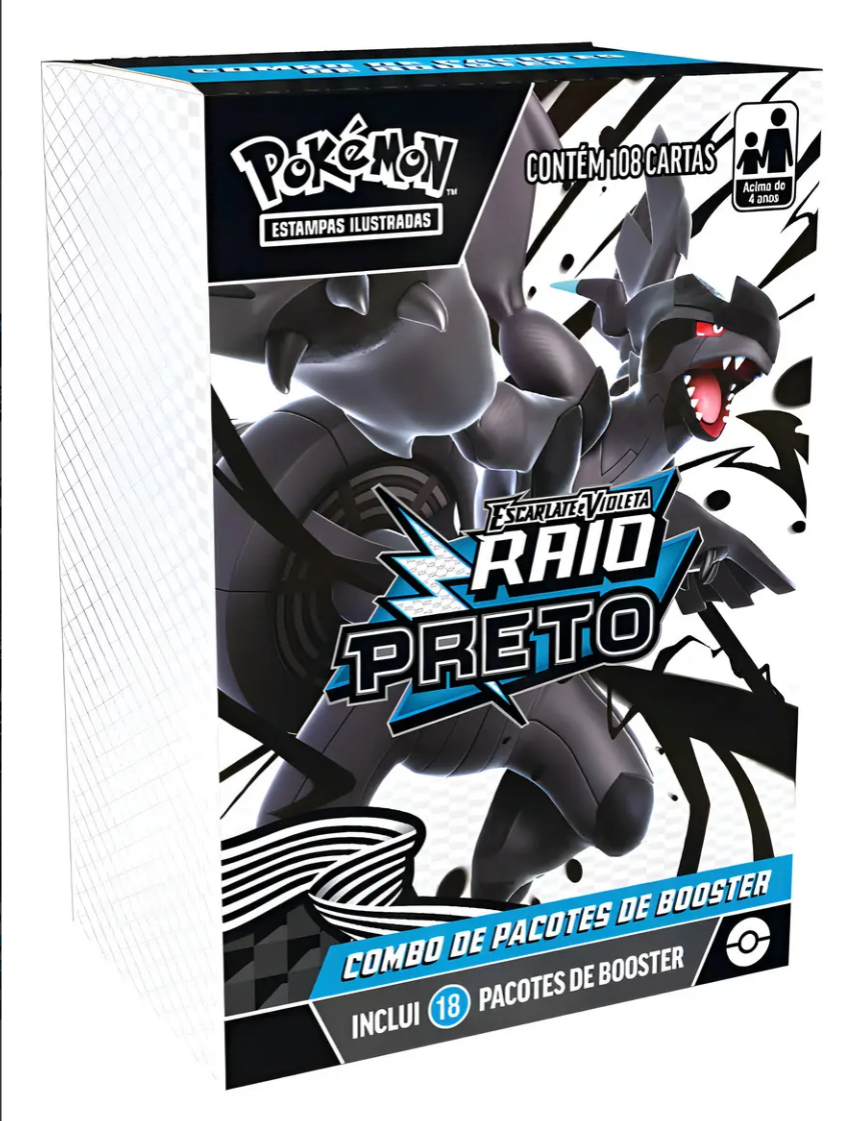 Booster Box - Escarlate e Violeta - Raio Preto