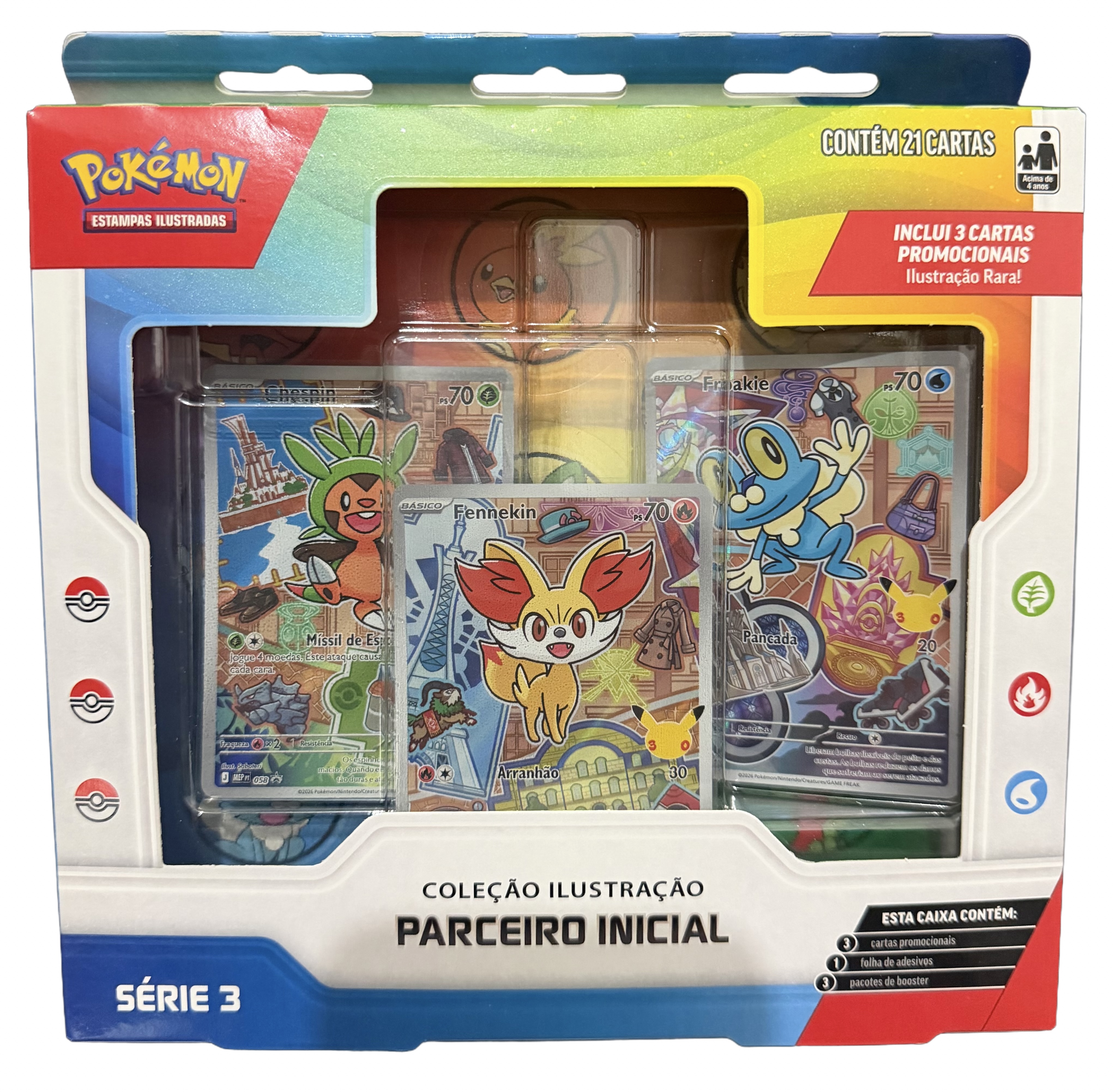Open Box: Trio de Kalos - Parceiro Inicial Série 3