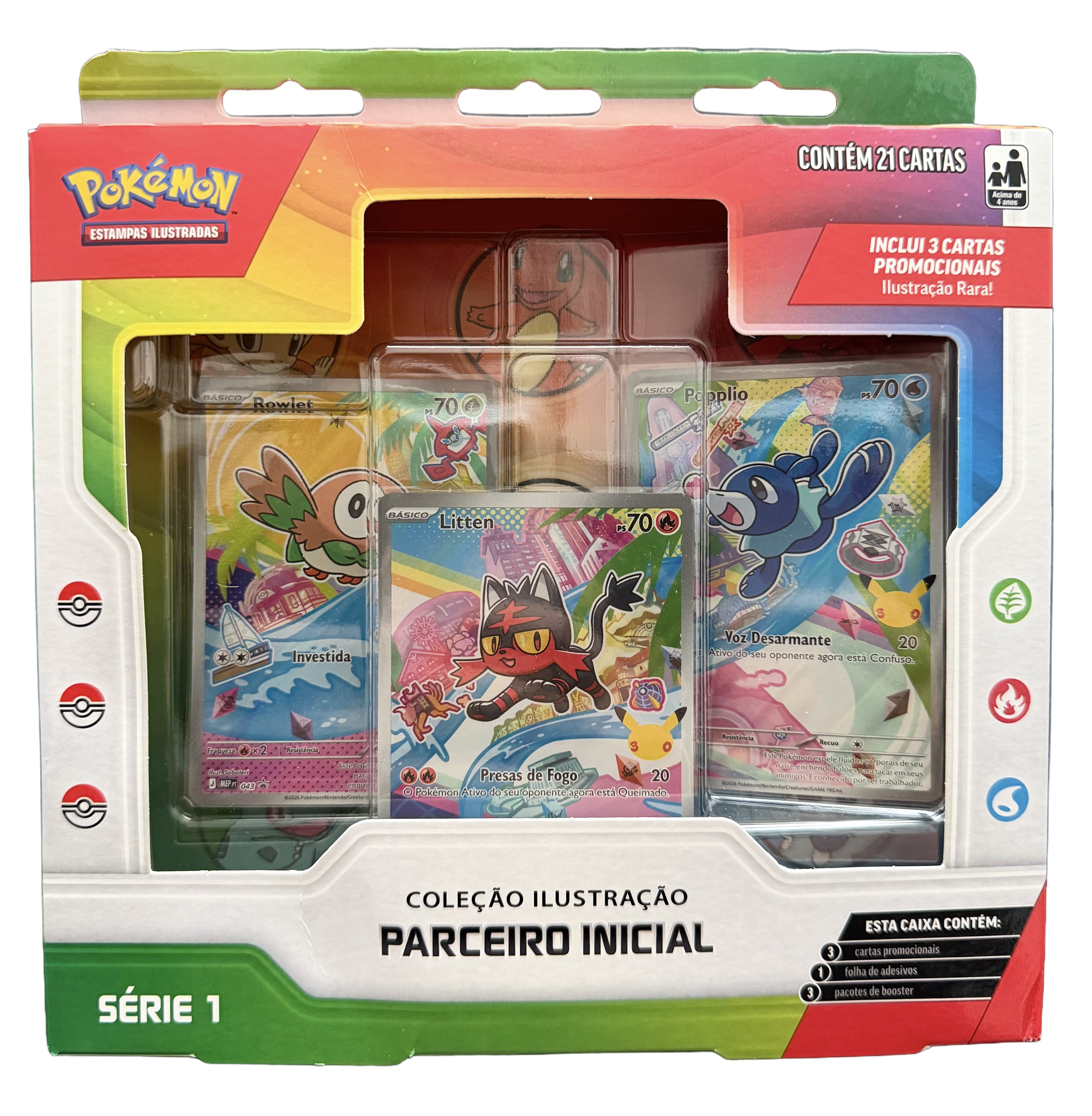 Open Box: Trio de Alola - Parceiro Inicial Série 1