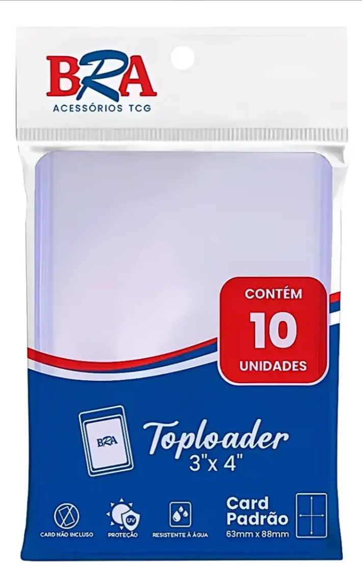 Toploader Trasparente - 10 Un